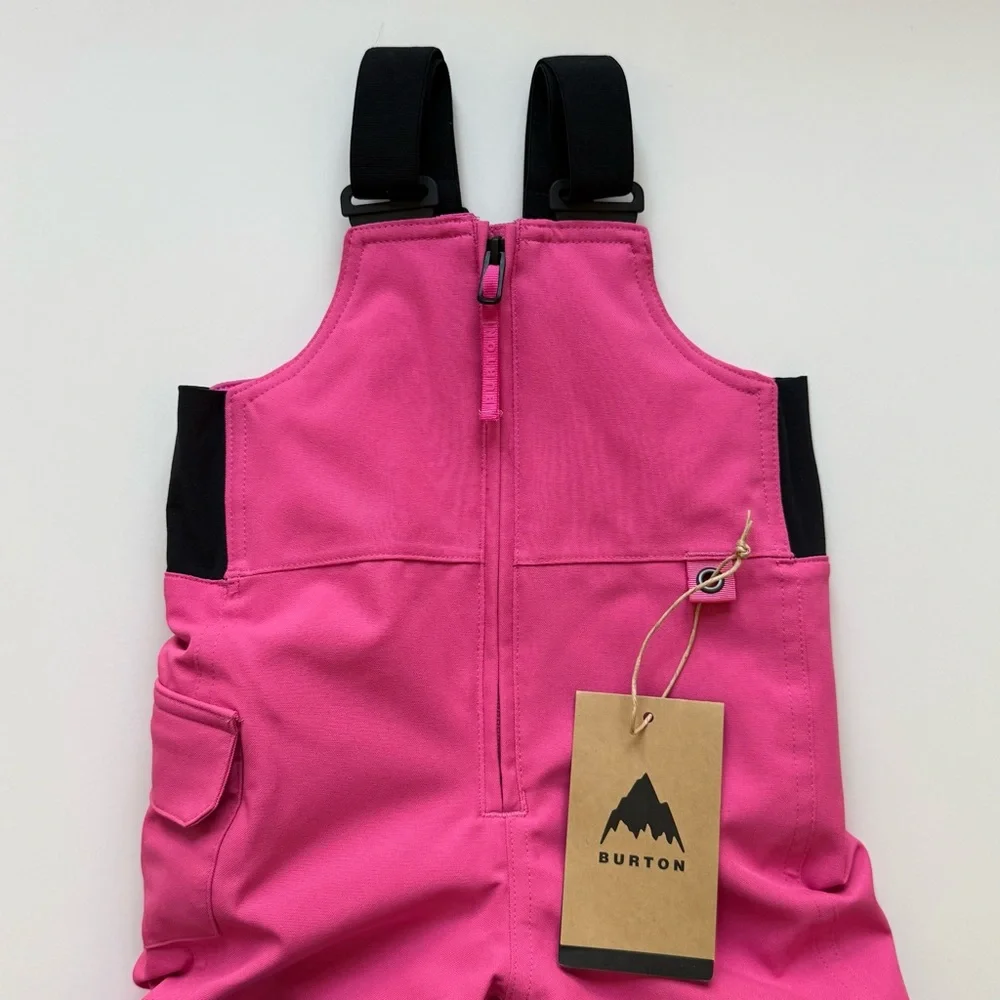 Burton Girls Toddlers' Burton Maven 2L Bib Pants, Fuchsia Fusion - Size 2T